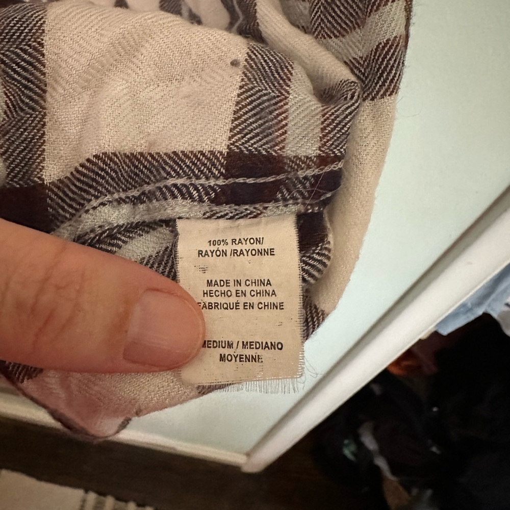 Rails Flannel button down - Picture 4 of 6